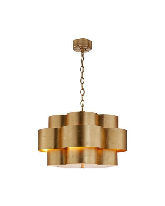 Arabelle taklampe gull