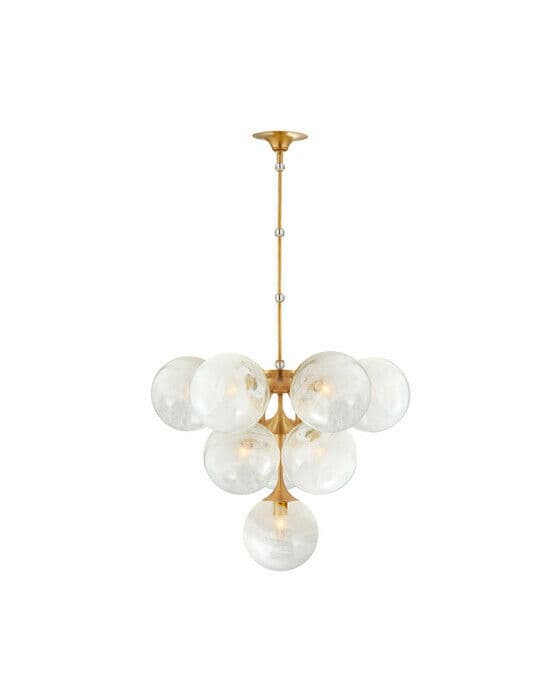 Cristol Tiered Pendant Antique Brass
