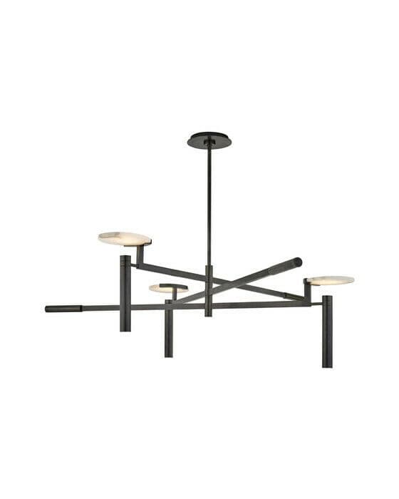 Melange Floating Disc taklampe bronse