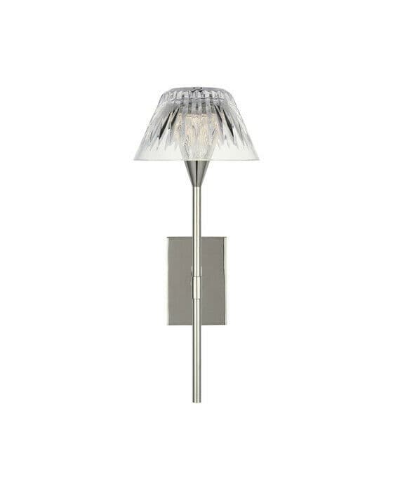 Blaze 14" Sconce Polished Nickel