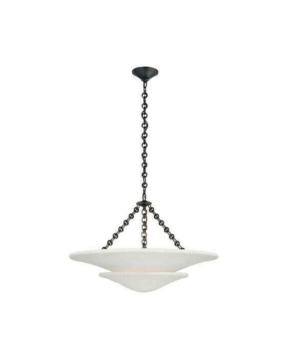 Mollino lysekrone bronse