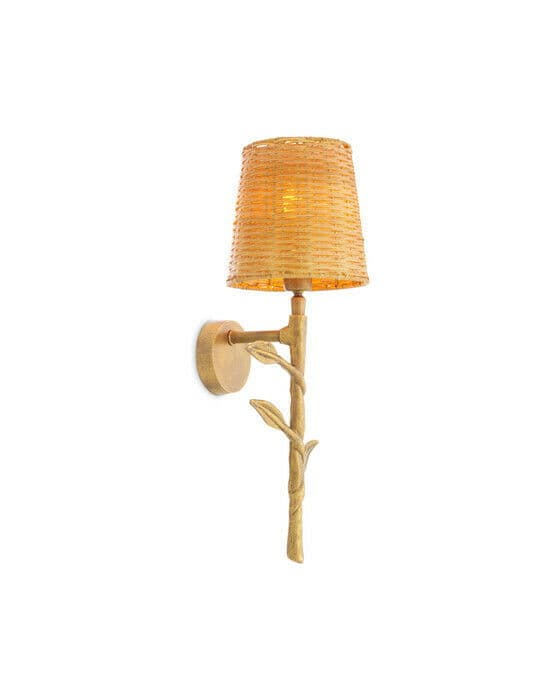 Farini vegglampe messing / rotting