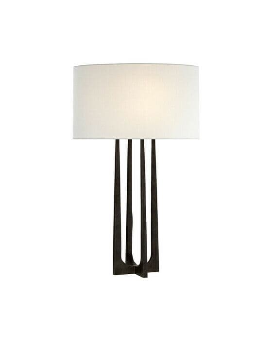 Scala Hand-Forged Table Lamp Black