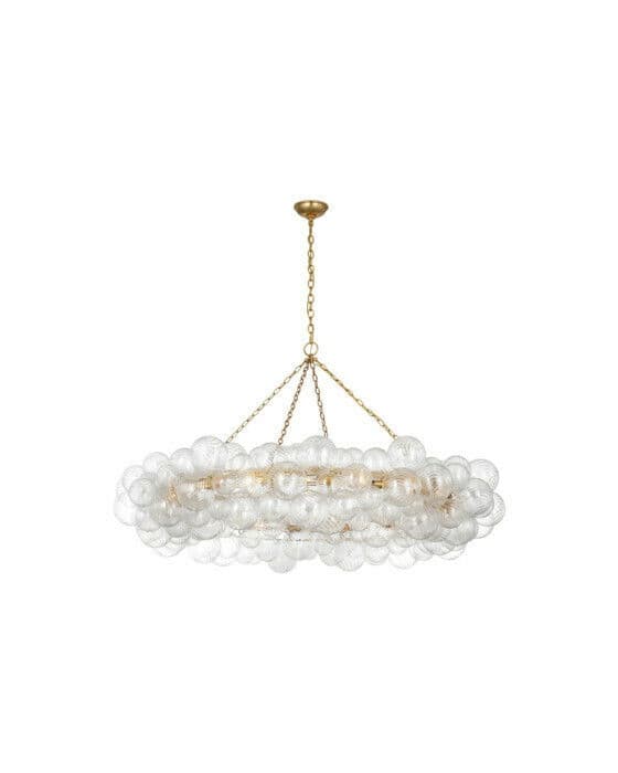 Talia 63" Ring Chandelier Gild