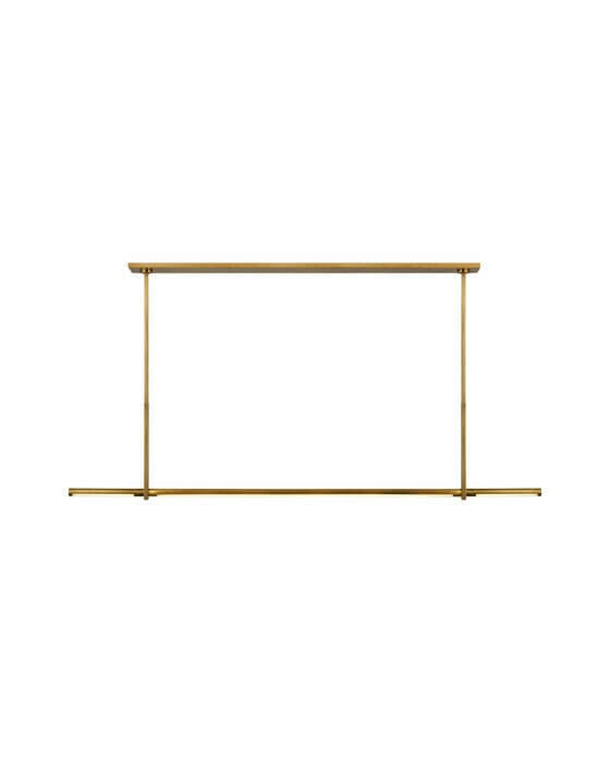 Axis Linear Pendant Antique Brass Large