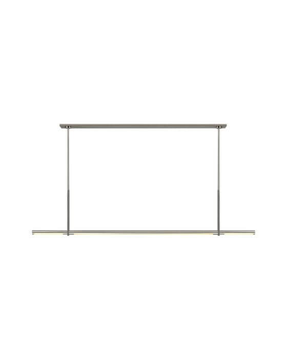 Axis Linear Pendant Polished Nickel Large