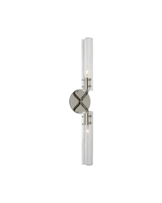 Casoria 23" Linear Sconce Polished Nickel