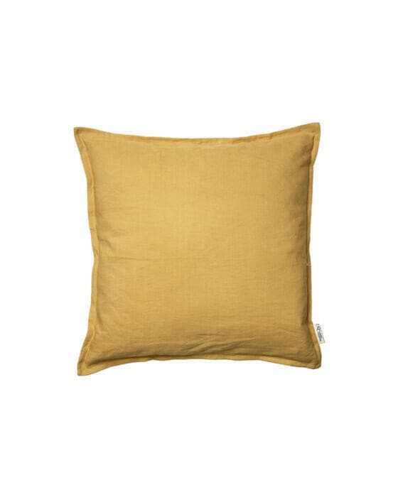 Classic linen putetrekk oker OUTLET
