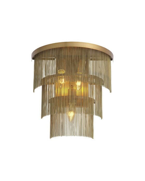 Tissot vegglampe messing
