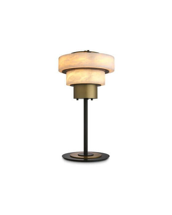 Zereno bordlampe antikk messing