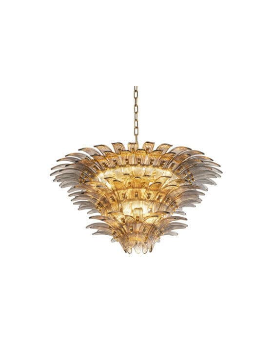 Italo Chandelier Brushed Brass