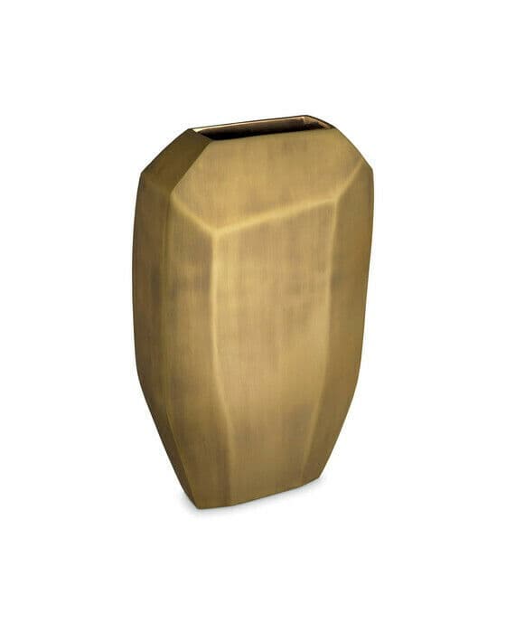 Linos vase antikk messing