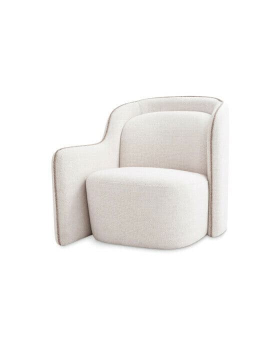 Barrier lenestol lyssa off-white venstre