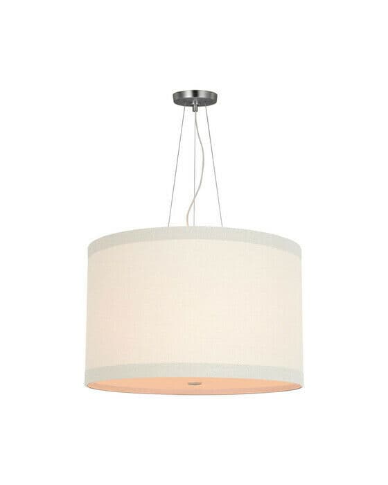 Walker taklampe silver