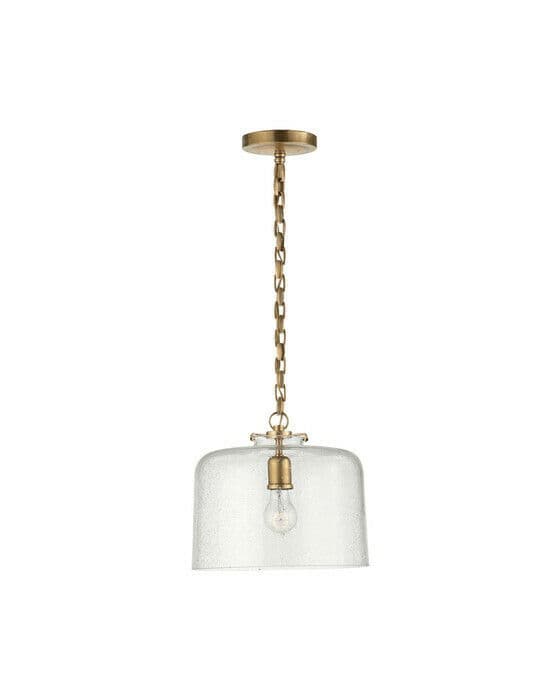 Katie Dome Pendant Antique Brass