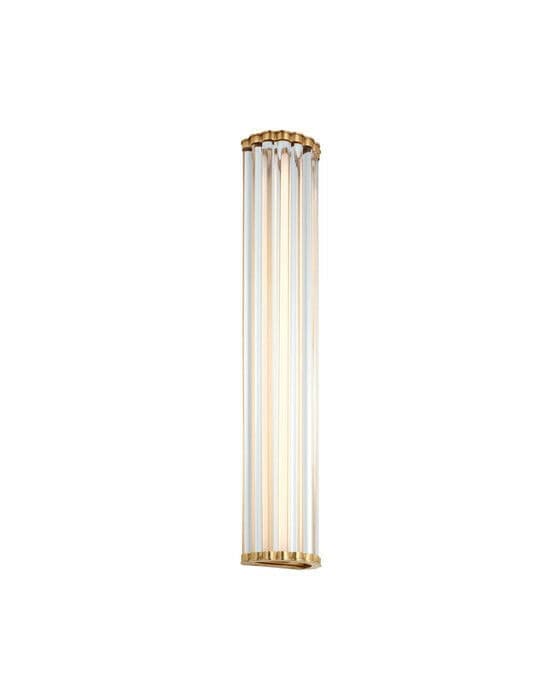 Kean vegglampe antikk messing