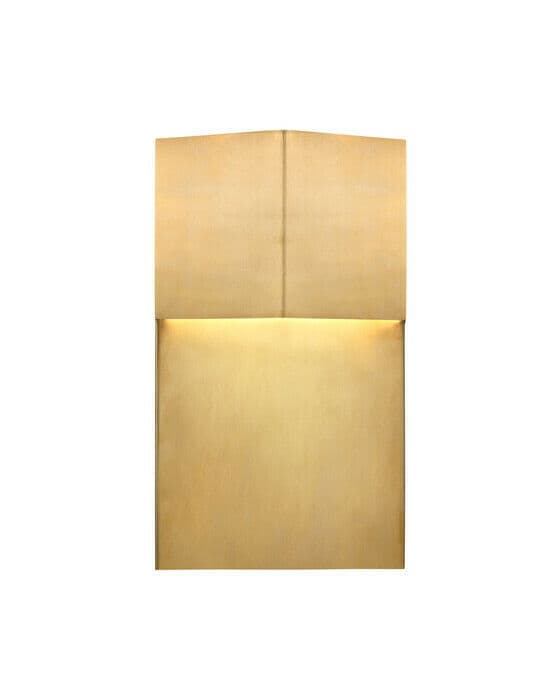 Rega 12" Wide Sconce Antique Brass