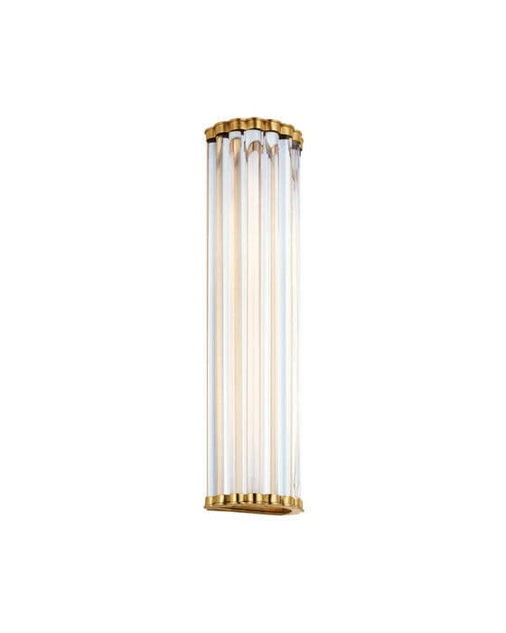 Kean vegglampe antikk messing