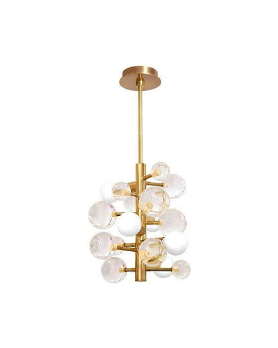 Globo taklampe messing