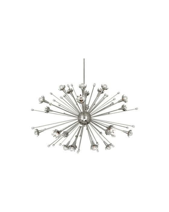 Sputnik Chandelier Nickel