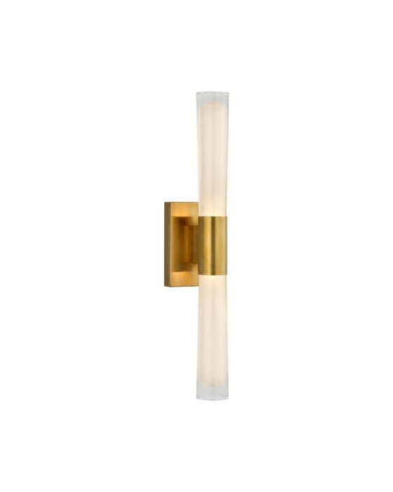 Brenta Single Sconce Antique Brass