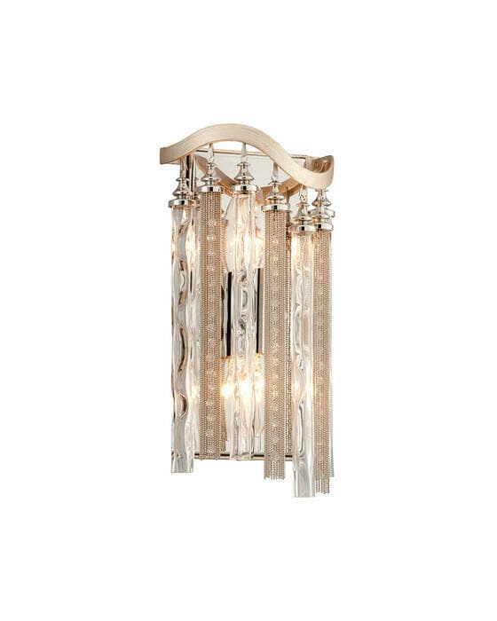 Chimera vegglampe sølv