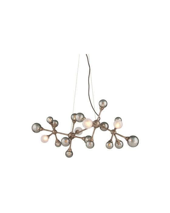 Element taklampe gull