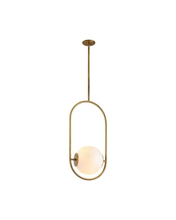 Everley taklampe vintage messing
