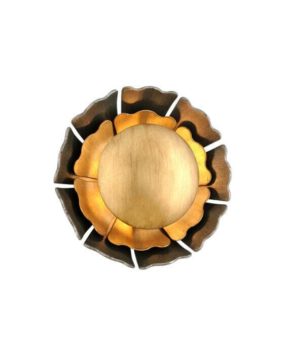 Magic Garden vegglampe bronse