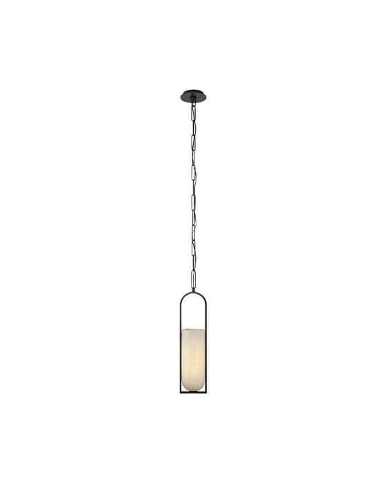 Melange Elongated Pendant Bronze