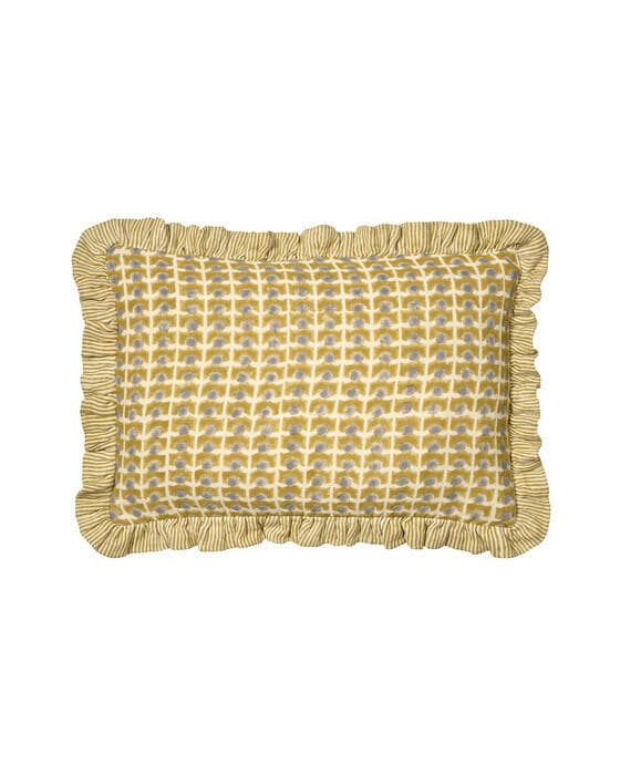 Putetrekk Ripple Gul OUTLET
