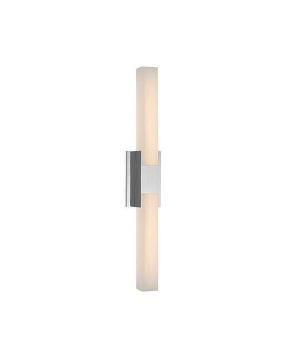 Covet 28" Double Bath Light Polished Nickel