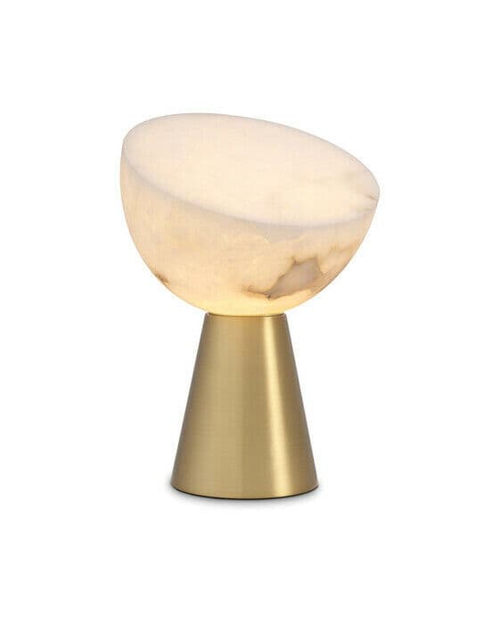 Chamonix bordlampe antique brass