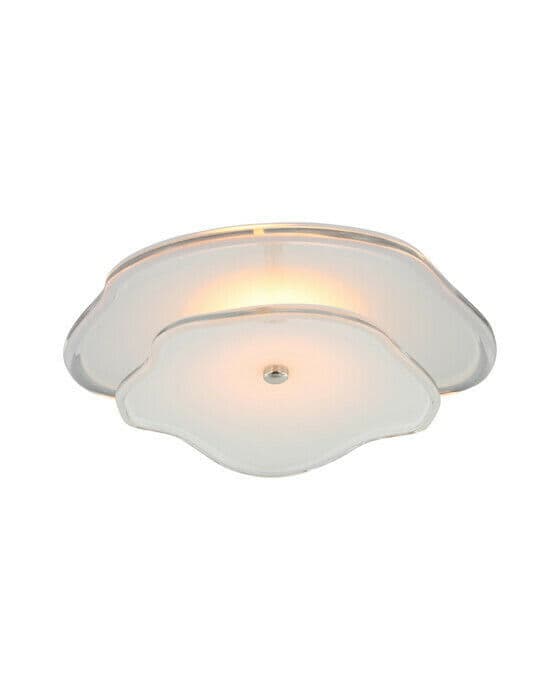 Leighton 14" Layered Flush Mount Nickels