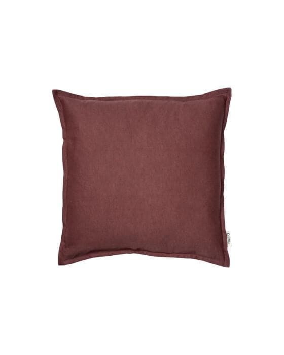 Classic Linen putetrekk burgundy