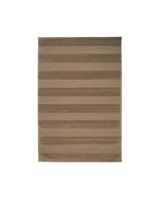 Stripe matte bouclé brun