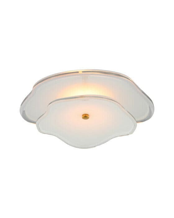 Leighton 14" Layered Flush Mount Brasss