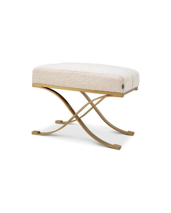 Adonia pall bouclé cream