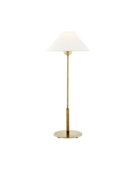 Hackney Table Lamp Antique Brass