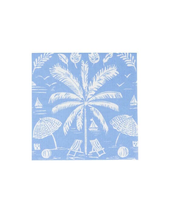 Palms and Ocean servietter 20-pakning