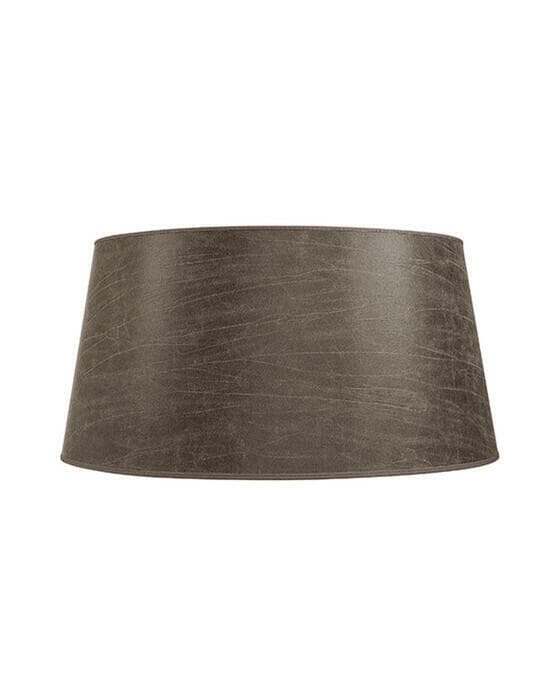 Klassisk lampskjerm leather pale brown OUTLET