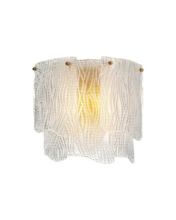 Asinara vegglampe glass