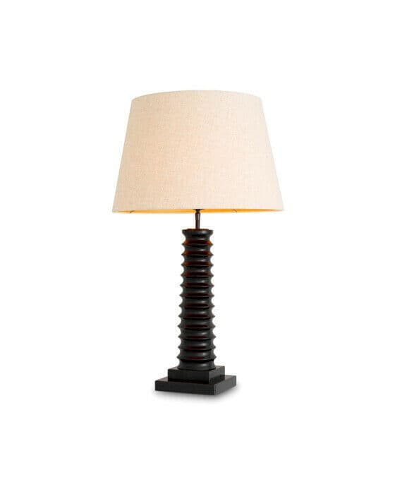 Callao bordlampe svart