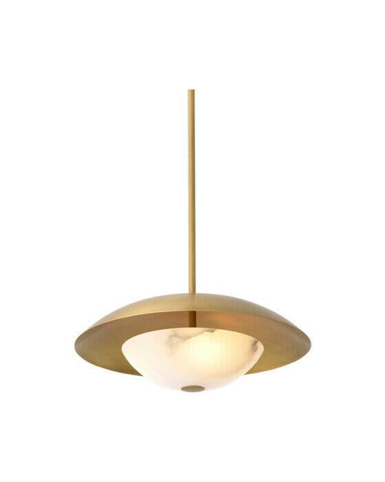Marcona taklampe antikk messing