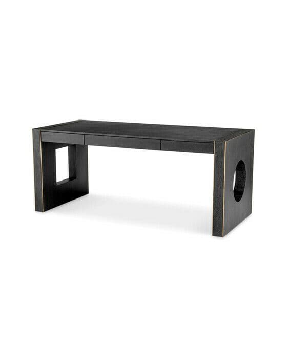 Rovigo skrivebord charcoal grey