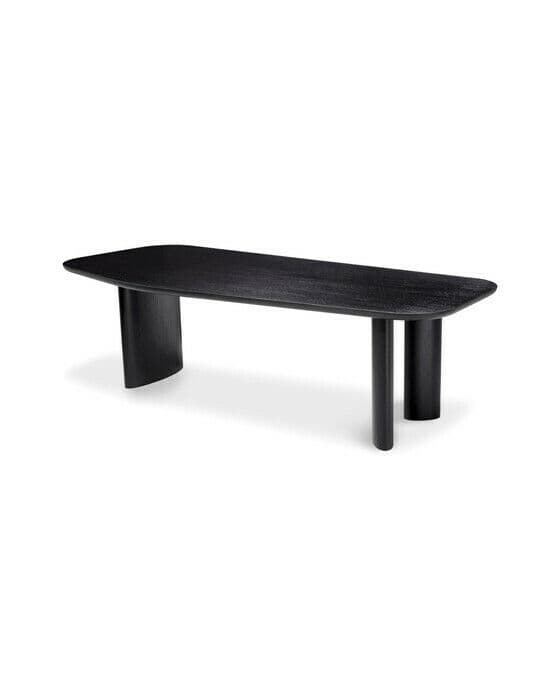 Flemings spisebord svart