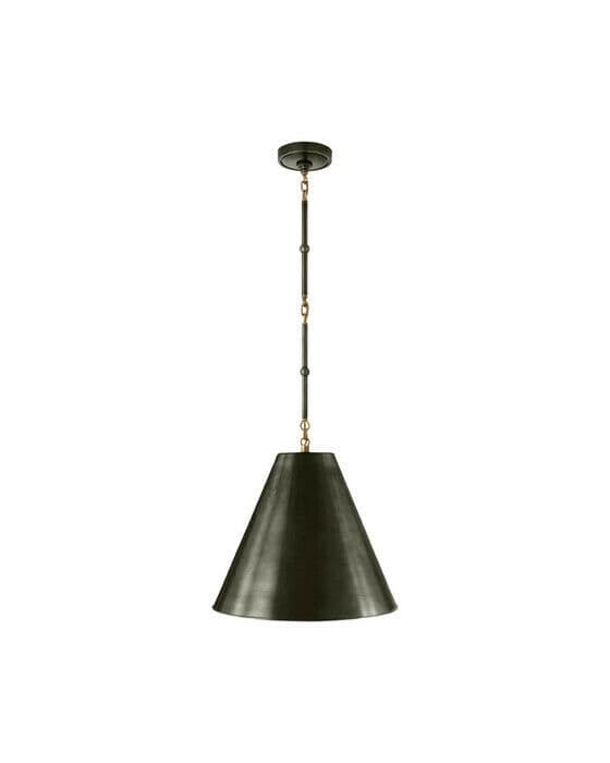 Goodman taklampe bronse & messing/bronse S