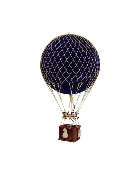 Royal Aero Hot Air Balloon Velvet Blue