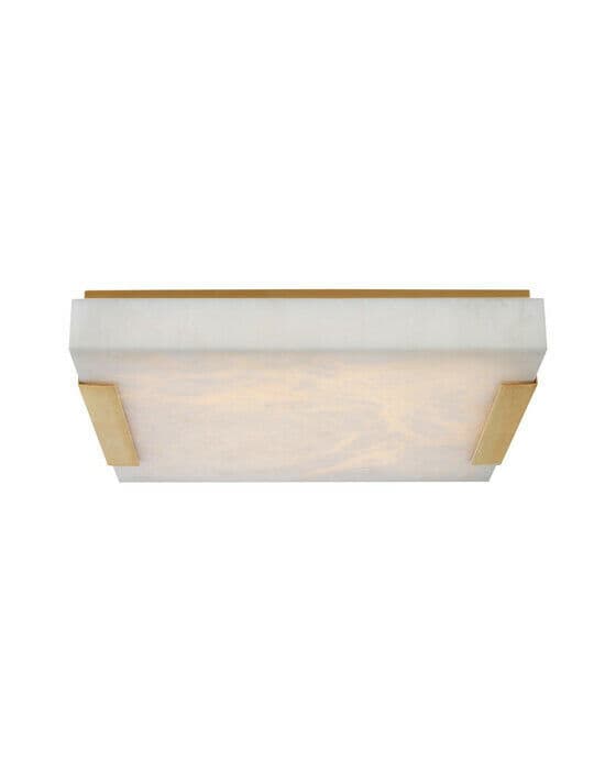 Covet Large Flush Mount Brass