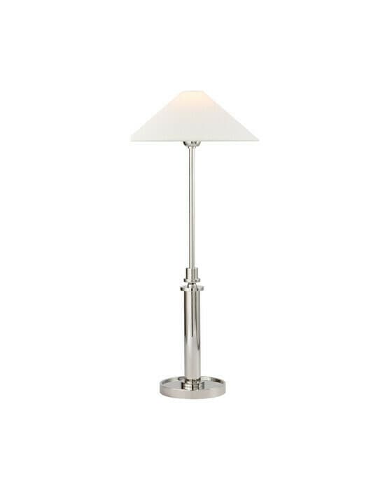 Hargett bordlampe nikkel